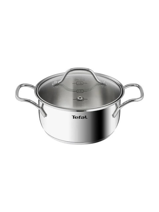 Tefal Intuition Σετ Κατσαρόλες από Ανοξείδωτο Ατσάλι 10τμχ