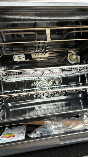 AEG Steambake 6000 Готварска печка 73лт с индукционни котлони Ш59.6см. Inox