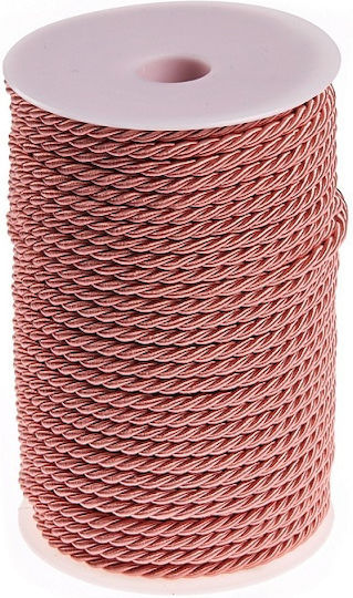 Kappa Decor Κορδόνι Ροζ 3mm x 50m