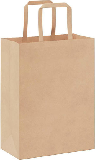 vidaXL Χάρτινη Τσάντα για Δώρο Καφέ 21x28x11εκ. 250τμχ