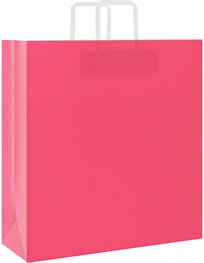 vidaXL Papier Tasche für Geschenke Rosa 45x48x17cm. 50Stück