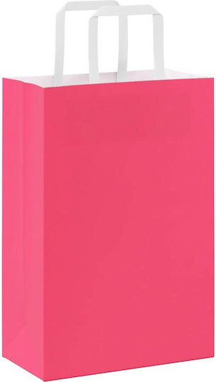 vidaXL Χάρτινη Τσάντα για Δώρο Ροζ 21x31x11εκ. 250τμχ