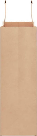 vidaXL Paper Bag for Gift Brown 26x35x12cm. 250pcs