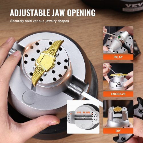 Vevor Ball Base 5" Engraving 360° Rotation 69 Accessories Jewelry Micro-Engraving Wnxzszyhdghjq1vd3v0
