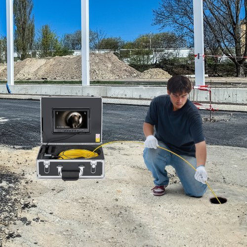 Vevor Camera Endoscopică cu Cablu 50m