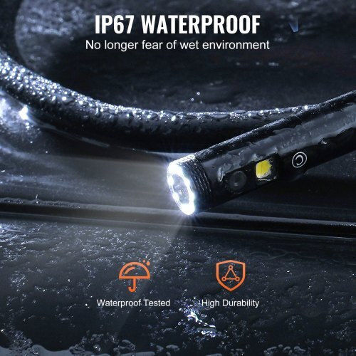 Vevor Endoscope Camera 1920x1080 pixels with 15m Cable