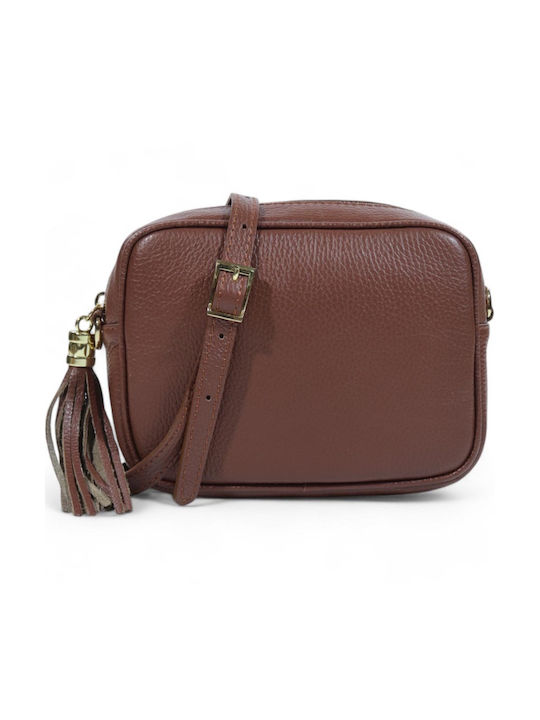 Passaggio Leather Leather Women's Bag Crossbody Brown