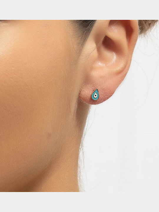 Eforo Earrings made of Gold 9K with Stones