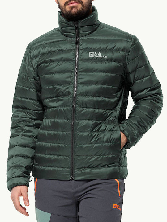 Jack Wolfskin Мъжко Яке Puffer Каки