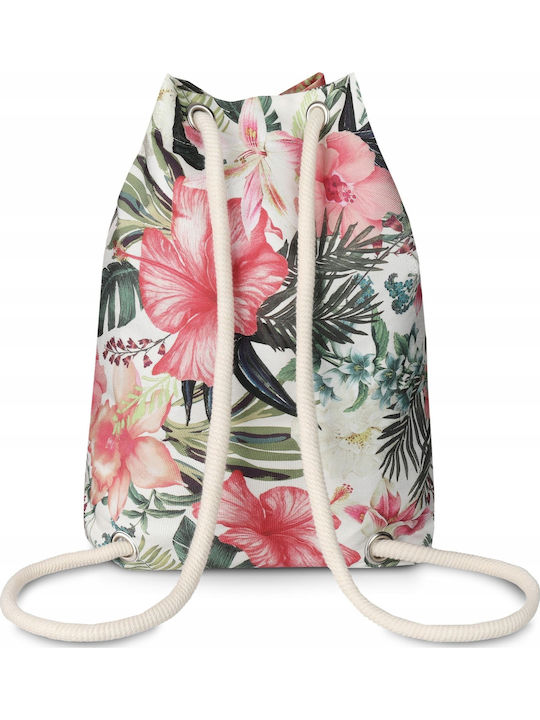 Zagatto Stoff Strandtasche Rucksack Mehrfarbige