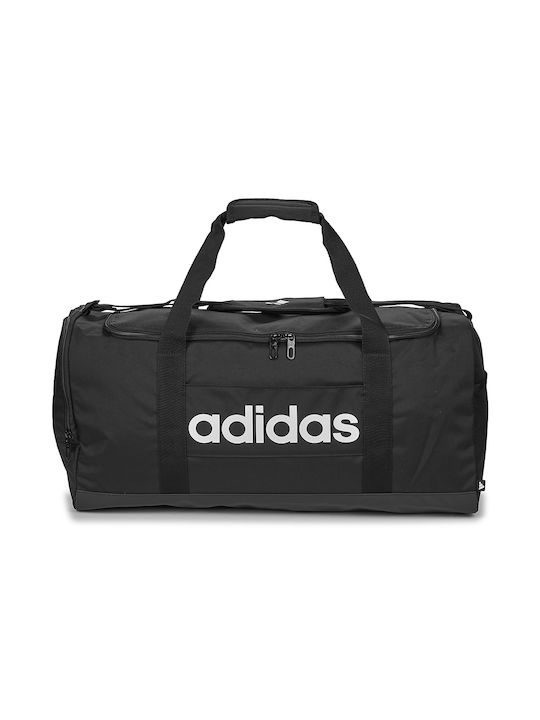 adidas Linear Duffel M Γυναικεία Τσάντα Ώμου για Γυμναστήριο Μαύρη adidas Linear Duffel M Γυναικεία Τσάντα Ώμου για Γυμναστήριο Μαύρη