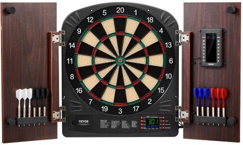 Vevor Dartboard Cabinet Set Easy Assembly Accessories Dztzzxb00000fq0dmv9