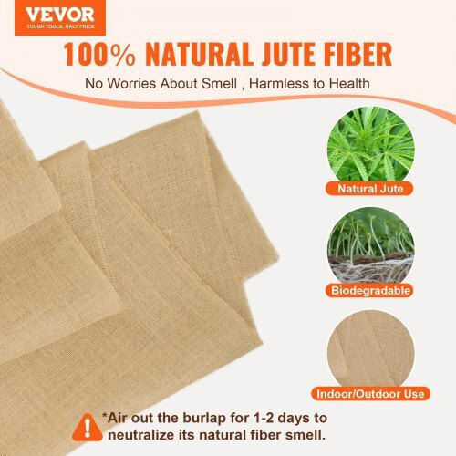 Vevor Плат за Декорация Burlap 101.6x9144бр Бежов