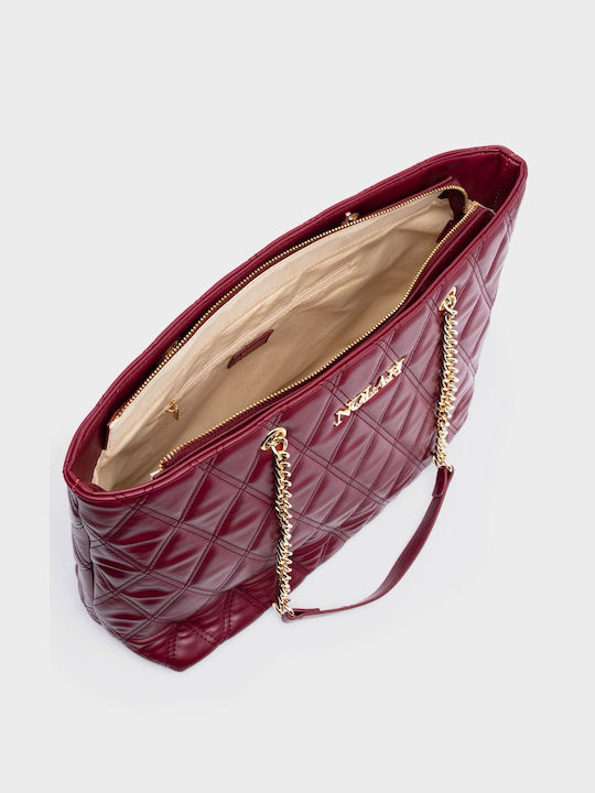 Nolah Helen Women's Bag Shopper Shoulder Burgundy