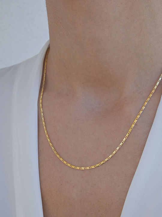 Kritsimis Gold Kette Für Nacken 14K