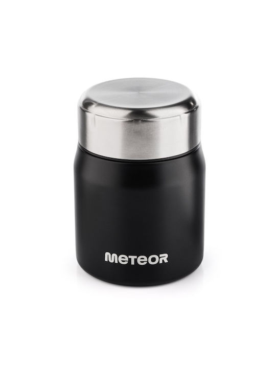 Meteor Δοχείο Φαγητού Inox Θερμός Γκρι 500ml