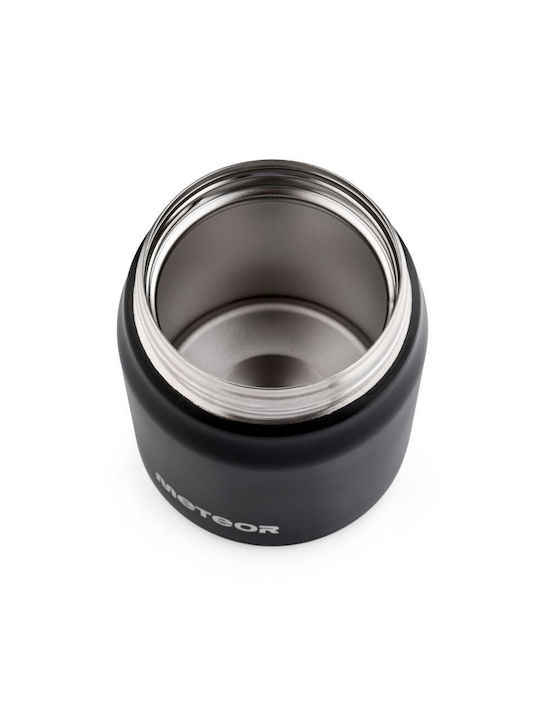 Meteor Δοχείο Φαγητού Inox Θερμός Γκρι 500ml