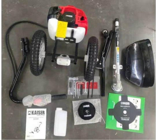 Kaiser 5202WP Benzină în doi timpi Cu roți Tăietor de iarbă 1.88hp 16kg