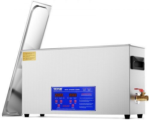 Vevor Καθαριστής Υπερήχων 10lt με Ψηφιακό Χρονοδιακόπτη