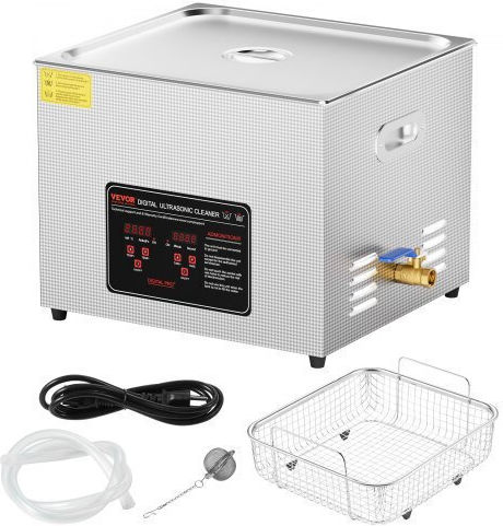 Vevor Ultrasonic Cleaner 15lt with Digital Timer