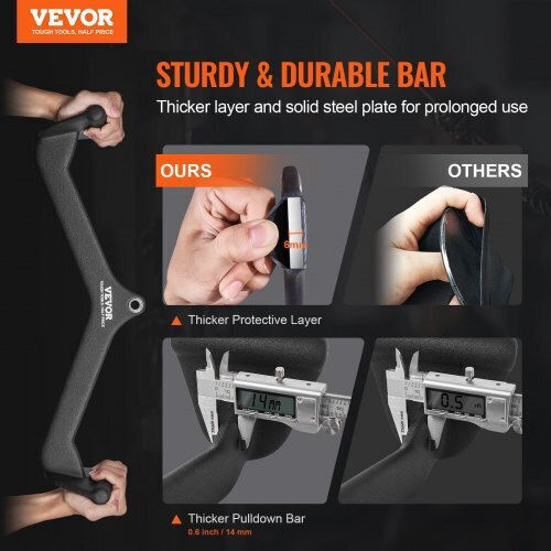Vevor V-bar Handle Triceps Lat Pulldown Home Gym Jspjvxxlgjjksv158v0