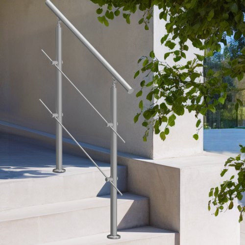 Vevor Handrails 39.4" Outdoor Steps 2 Rods Porch Deck Bxgslzfs100cz97quv0