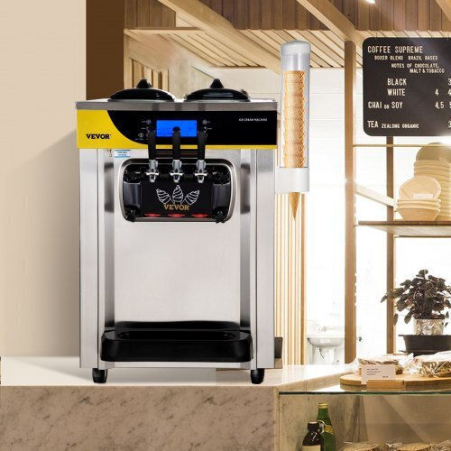 Vevor Professionelle Maschine Eiscreme 2.2kW 74.5x54x86cm. S2230LHR1220VSMH8V2