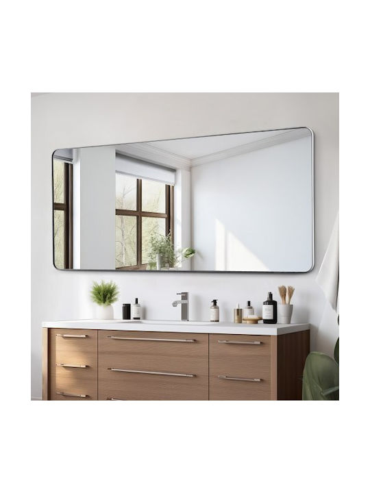 Vevor Wandspiegel Ganzkörper mit Silber Metallisch Rahmen 182.88x81.28cm 1Stück