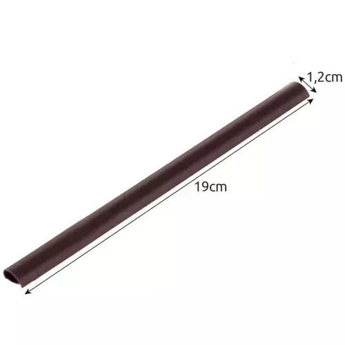 Gardlov Garden Fencing Tape for Fence from Plastic 1.25x19cm Brown