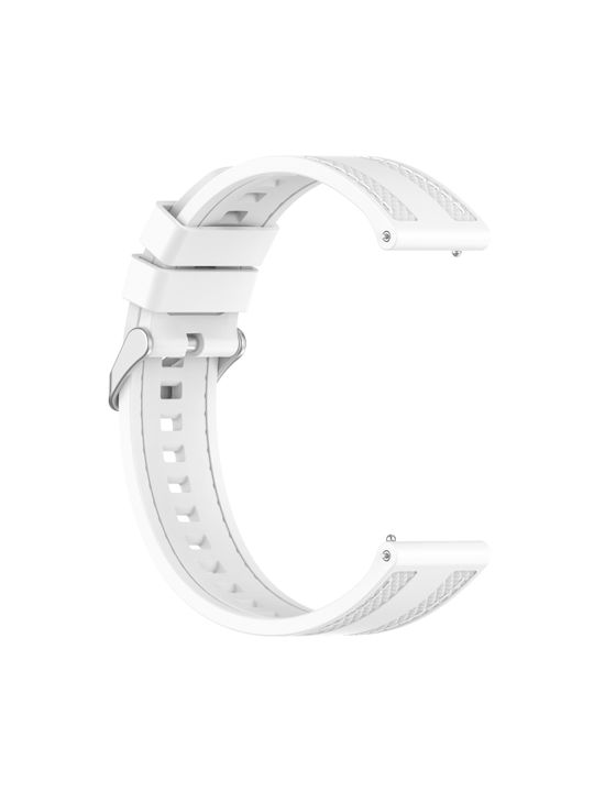 Strap Silicone White (Redmi Watch 5 Active, Redmi Watch 5 Lite)