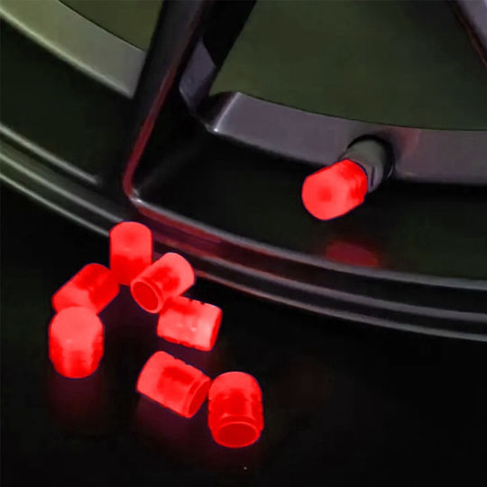 ATL Bicycle Valve Cap Red