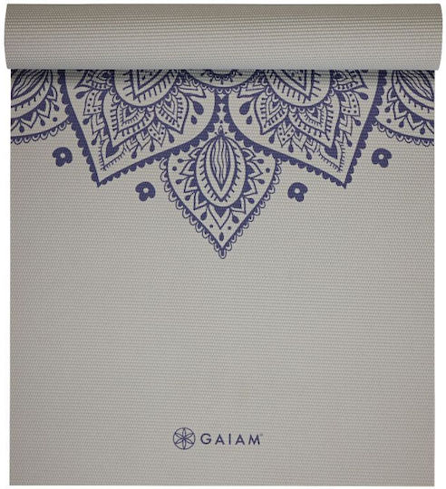 Gaiam Sundial Στρώμα Γυμναστικής Yoga Γκρι (173x61cm)