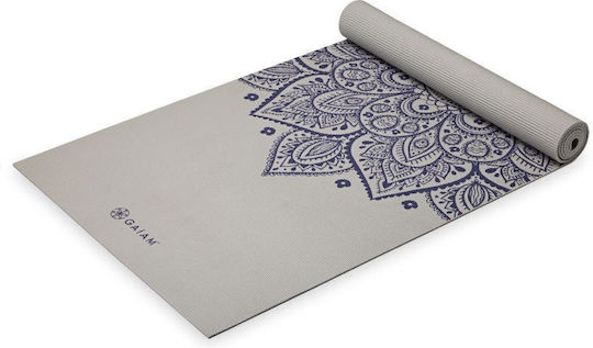 Gaiam Sundial Στρώμα Γυμναστικής Yoga Γκρι (173x61cm)