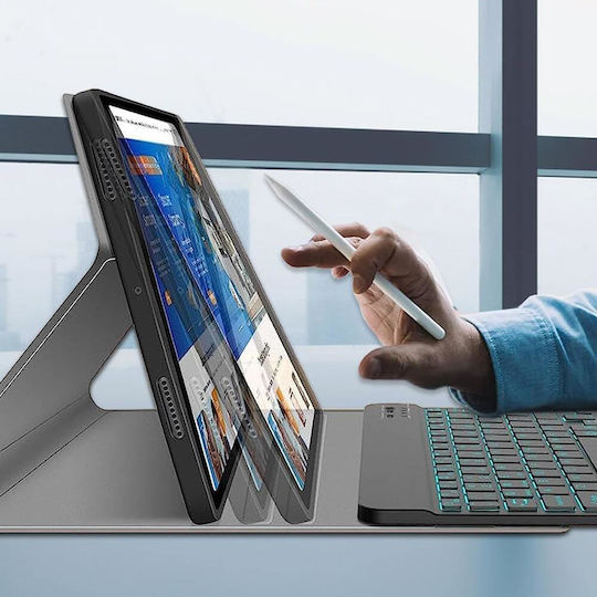Techsuit Flip Cover με Πληκτρολόγιο Μαύρη (Lenovo Tab P11 Gen 2)