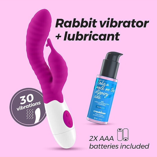 Sweetvibes Δονητής Rabbit 20cm Φούξια