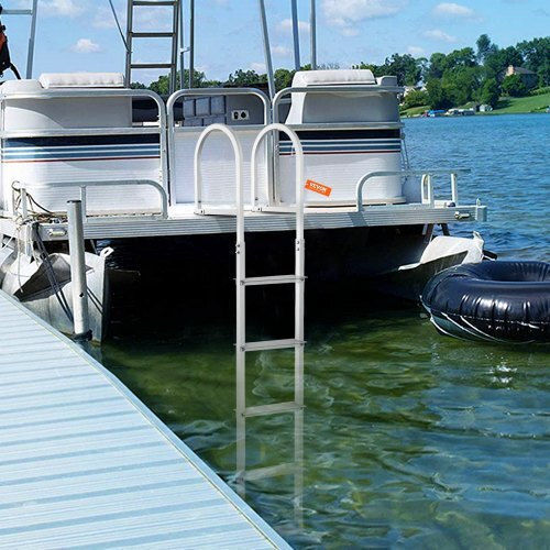 Vevor Aluminum Pool Ladder with 8cm Width Silver