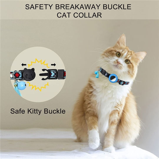 Pet Collar Case for AirTag in Yellow color