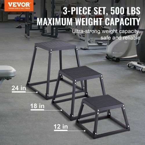 Vevor Plyometric Box 3 Pieces