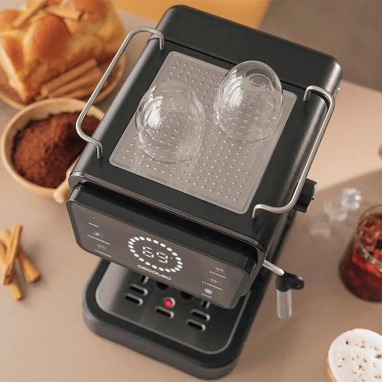Cecotec Power Espresso Touch Cold Μηχανή Espresso 1350W Πίεσης 20bar Μαύρη