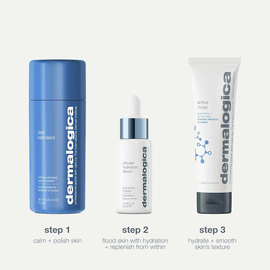 Dermalogica Smooth + Hydrate Σετ Περιποίησης για Ενυδάτωση 3τμχ