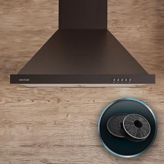 Cecotec Bolero Flux PM 606500 Chimney Vent Hood 60cm Black