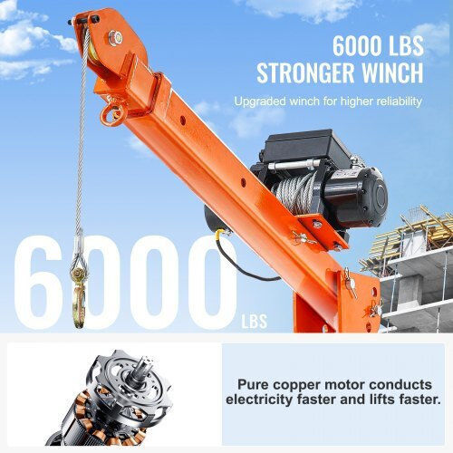 Vevor Lifting & Pulling Equipment for Weight Load up to 998kg Orange