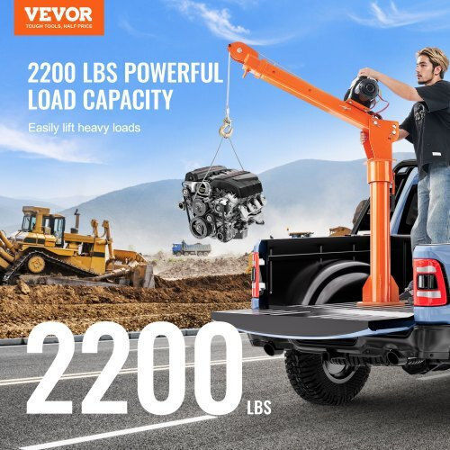 Vevor Lifting & Pulling Equipment for Weight Load up to 998kg Orange