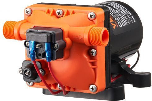 Vevor Diaphragm Pump 12v 3gpm 11.36 L Min 4-chamber Pressure Switch 12vyysb4q30gndlz6v9