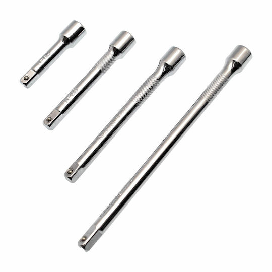 Ratchet Extension Set 5-15cm Square Drive 1/4″ 4 Pieces Sdy-97258 Horusdy