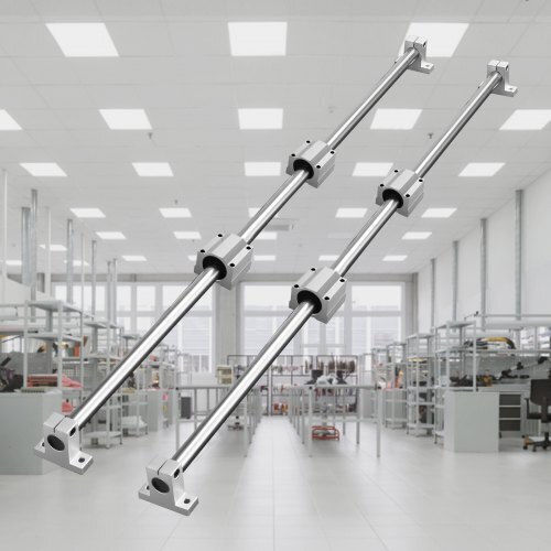 Vevor Linearschienen-Set Sfc20 1000mm 2 Schienen 4 Sc20 Blöcke 4 Halterungen Kit CNC DIY Projekte Zxh20mm1000mmmz3dv0