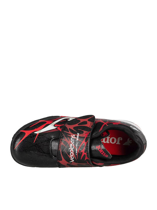 Kids Soccer Cleats & Shoes Super Copa Jr Turf Without Laces Black