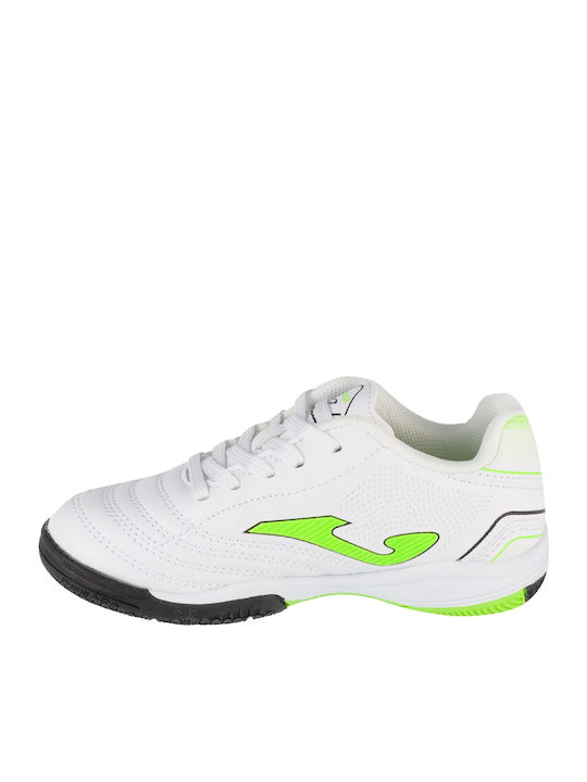 Kids Soccer Cleats Shoes Toledo Jr Indoor White