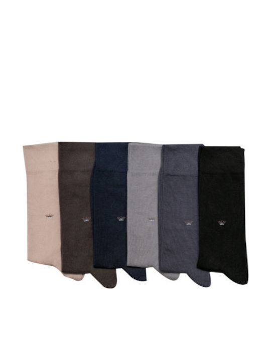 Vtex Socks Ανδρικές Κάλτσες Πολύχρωμες 6Pack Vtex Socks Ανδρικές Κάλτσες Πολύχρωμες 6Pack