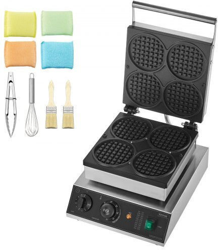 Vevor Commercial Round Waffle Maker SYBLSHFBJDPF0EHRRV2